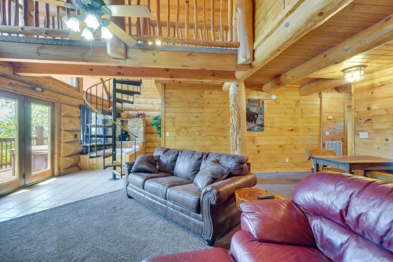 Smoky Mountain Vacation Rental Cabin With Hot Tub! Gatlinburg Exteriér fotografie