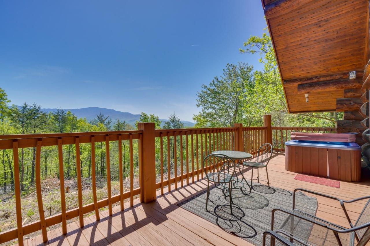 Smoky Mountain Vacation Rental Cabin With Hot Tub! Gatlinburg Exteriér fotografie
