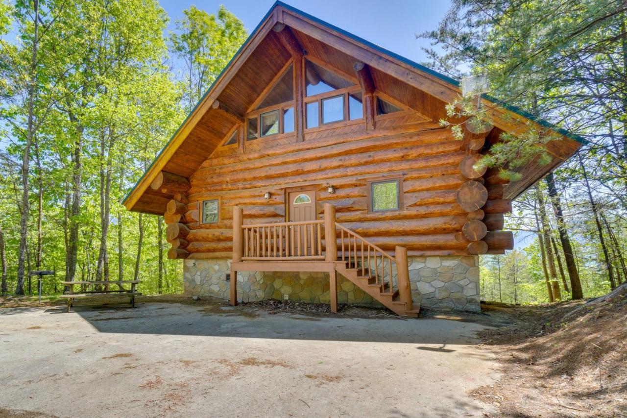 Smoky Mountain Vacation Rental Cabin With Hot Tub! Gatlinburg Exteriér fotografie